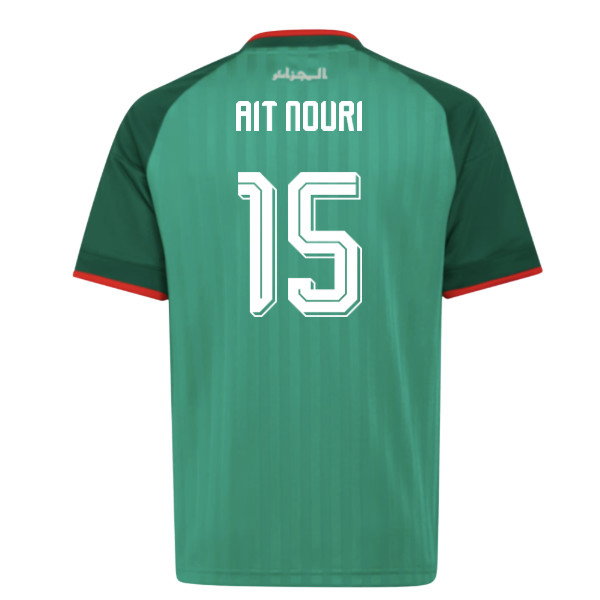 2026-2027 Algeria Away Shirt (Kids) (Ait Nouri 15)-SoccerKits Hub | Buy Soccer Jerseys Online